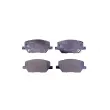 Jeu de 4 plaquettes de frein avant HELLA 8DB 355 024-711 - Visuel 1