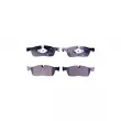 Jeu de 4 plaquettes de frein avant HELLA 8DB 355 024-741 - Visuel 1