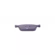 Jeu de 4 plaquettes de frein avant HELLA 8DB 355 024-801 - Visuel 3