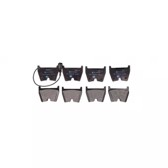 Jeu de 4 plaquettes de frein avant HELLA 8DB 355 025-171