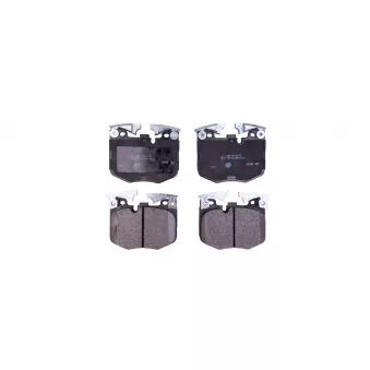 Jeu de 4 plaquettes de frein avant HELLA 8DB 355 025-951