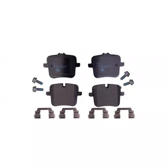 Jeu de 4 plaquettes de frein arrière HELLA 8DB 355 037-991