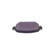 Jeu de 4 plaquettes de frein arrière HELLA 8DB 355 039-141 - Visuel 3