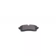 Jeu de 4 plaquettes de frein avant HELLA 8DB 355 039-321 - Visuel 3