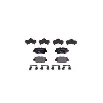 Jeu de 4 plaquettes de frein arrière HELLA 8DB 355 039-501