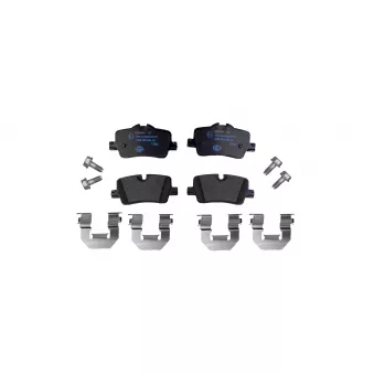 Jeu de 4 plaquettes de frein arrière HELLA 8DB 355 040-681