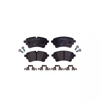 Jeu de 4 plaquettes de frein arrière HELLA 8DB 355 040-961
