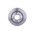 Jeu de 2 disques de frein arrière HELLA 8DD 355 101-351 - Visuel 1