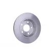 Jeu de 2 disques de frein arrière HELLA 8DD 355 101-351 - Visuel 3