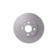 Jeu de 2 disques de frein avant HELLA 8DD 355 101-621 - Visuel 1