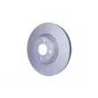 Jeu de 2 disques de frein avant HELLA 8DD 355 102-391 - Visuel 2
