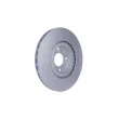 Jeu de 2 disques de frein avant HELLA 8DD 355 102-531 - Visuel 3