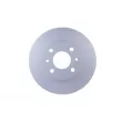Jeu de 2 disques de frein arrière HELLA 8DD 355 103-151 - Visuel 1