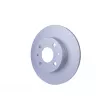 Jeu de 2 disques de frein arrière HELLA 8DD 355 103-151 - Visuel 2