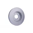 Jeu de 2 disques de frein avant HELLA 8DD 355 103-371 - Visuel 3