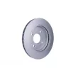 Jeu de 2 disques de frein arrière HELLA 8DD 355 103-391 - Visuel 3