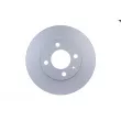 Jeu de 2 disques de frein avant HELLA 8DD 355 104-211 - Visuel 1