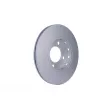 Jeu de 2 disques de frein avant HELLA 8DD 355 104-211 - Visuel 3