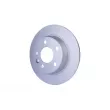 Jeu de 2 disques de frein arrière HELLA 8DD 355 104-501 - Visuel 2