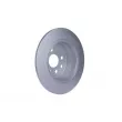 Jeu de 2 disques de frein arrière HELLA 8DD 355 104-661 - Visuel 3