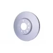 Jeu de 2 disques de frein avant HELLA 8DD 355 104-681 - Visuel 2