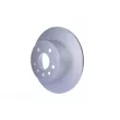Jeu de 2 disques de frein arrière HELLA 8DD 355 104-701 - Visuel 2