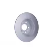Jeu de 2 disques de frein arrière HELLA 8DD 355 104-701 - Visuel 3