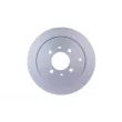 Jeu de 2 disques de frein arrière HELLA 8DD 355 105-231 - Visuel 1