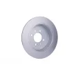 Jeu de 2 disques de frein arrière HELLA 8DD 355 105-231 - Visuel 3