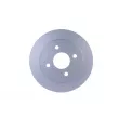 Jeu de 2 disques de frein arrière HELLA 8DD 355 105-661 - Visuel 1