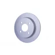 Jeu de 2 disques de frein arrière HELLA 8DD 355 105-661 - Visuel 2