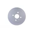 Jeu de 2 disques de frein arrière HELLA 8DD 355 106-091 - Visuel 1