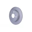 Jeu de 2 disques de frein arrière HELLA 8DD 355 106-091 - Visuel 2