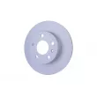 Jeu de 2 disques de frein arrière HELLA 8DD 355 106-111 - Visuel 2