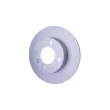 Jeu de 2 disques de frein arrière HELLA 8DD 355 106-681 - Visuel 2