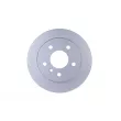 Jeu de 2 disques de frein arrière HELLA 8DD 355 106-951 - Visuel 1
