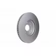 Jeu de 2 disques de frein avant HELLA 8DD 355 117-191 - Visuel 3
