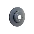 Jeu de 2 disques de frein arrière HELLA 8DD 355 119-341 - Visuel 1