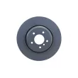Jeu de 2 disques de frein arrière HELLA 8DD 355 119-341 - Visuel 2