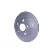 Jeu de 2 disques de frein arrière HELLA 8DD 355 120-531 - Visuel 2