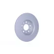 Jeu de 2 disques de frein arrière HELLA 8DD 355 120-931 - Visuel 3