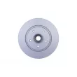 Jeu de 2 disques de frein arrière HELLA 8DD 355 123-421 - Visuel 1