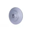 Jeu de 2 disques de frein arrière HELLA 8DD 355 123-421 - Visuel 2