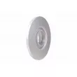 Jeu de 2 disques de frein arrière HELLA 8DD 355 126-591 - Visuel 3