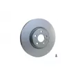 Jeu de 2 disques de frein avant HELLA 8DD 355 126-661 - Visuel 1