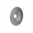 Jeu de 2 disques de frein arrière HELLA 8DD 355 126-781 - Visuel 3