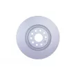 Jeu de 2 disques de frein avant HELLA 8DD 355 129-241 - Visuel 1