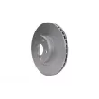 Jeu de 2 disques de frein avant HELLA 8DD 355 129-421 - Visuel 3