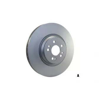 Jeu de 2 disques de frein avant HELLA 8DD 355 132-221
