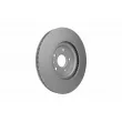Jeu de 2 disques de frein avant HELLA 8DD 355 132-621 - Visuel 3